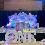 Butterfly Theme 1st Birthday Balloon Decoration by Balloon Decoration Bhopal