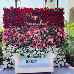 Traditional annprashan setup by Balloon Decoration Bhopal