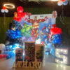 Avengers Theme Balloon Decoration in Bhopal for Kids Birthday Party