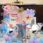 Mermaid Theme 1st Birthday Decoration in Bhopal | Balloon Decoration Bhopal