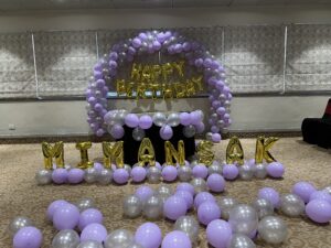 Balloon arches 